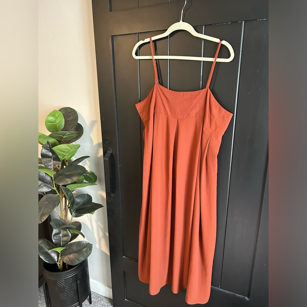 Orange Dress